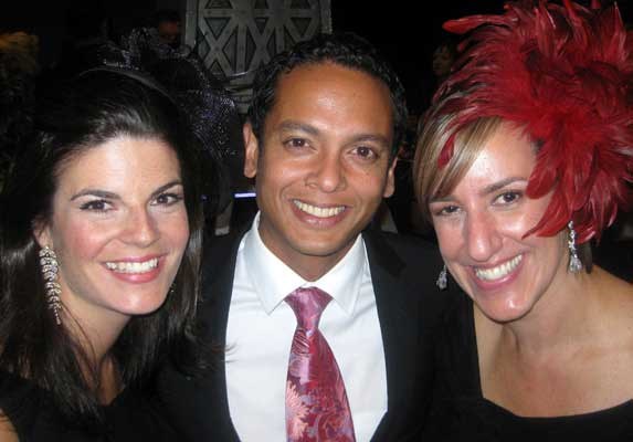 CTV's Rebecca Hall, Jason Pires and gala chair Pamela Buck fronted the Moulin Rouge themed Nite of Hope benefiting the Canadian Breast Cancer Foundation.