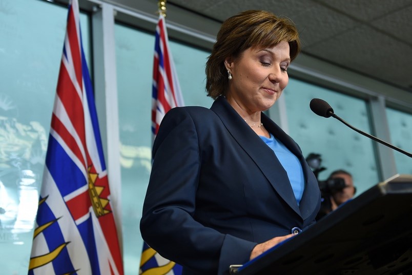 Christy Clark. Photo Dan Toulgoet