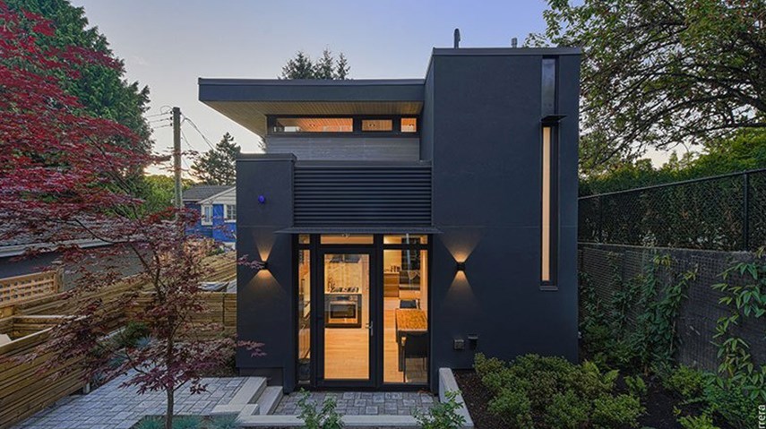 This laneway house in Kitsilano, amazingly, measures only 630 square feet. It's part of Vancouver's Modern Home Tour on Sept. 16, 2017.