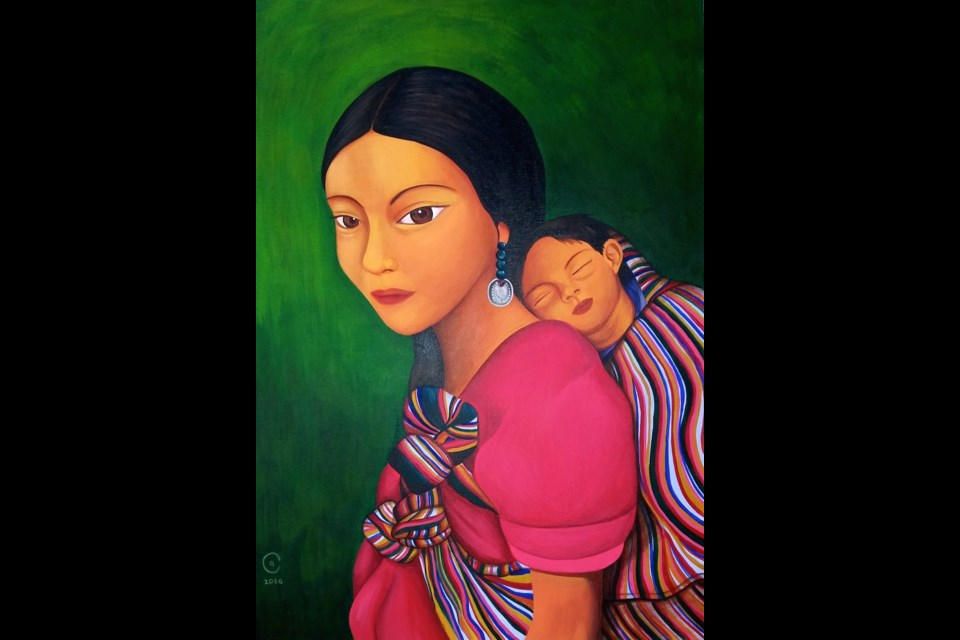 Clarissa Argueta’s The Nap is included in the new solo exhibition Women in Colour, opening at Place des Arts on Friday.