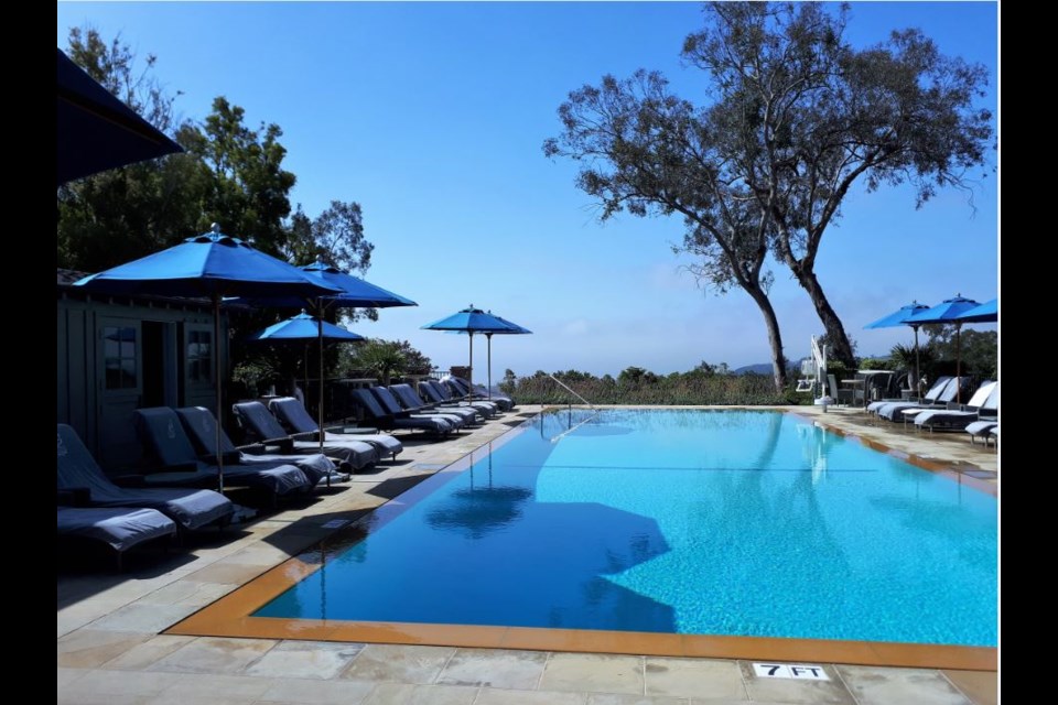 Recent renovations to Belmond El Encanto include the creation of an infinity pool overlooking Santa Barbara and the Pacific Ocean. Photo Sandra Thomas