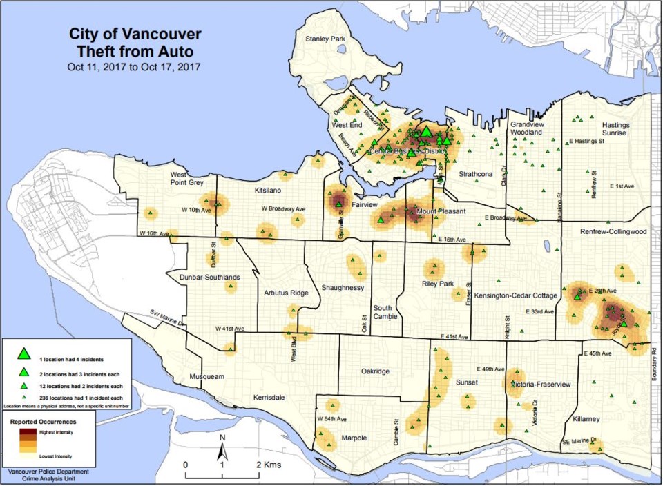 heat map