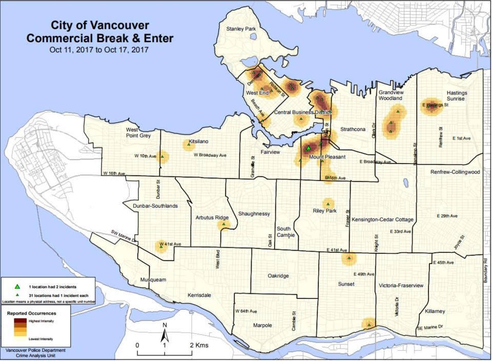 heat map