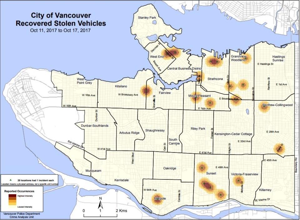 heat map