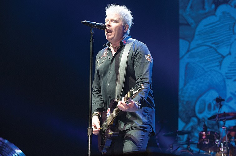 California punk rock band The Offspring rocked CN Centre on Tuesday night in front of roughly 3100 screaming fans. Citizen Photo by James Doyle