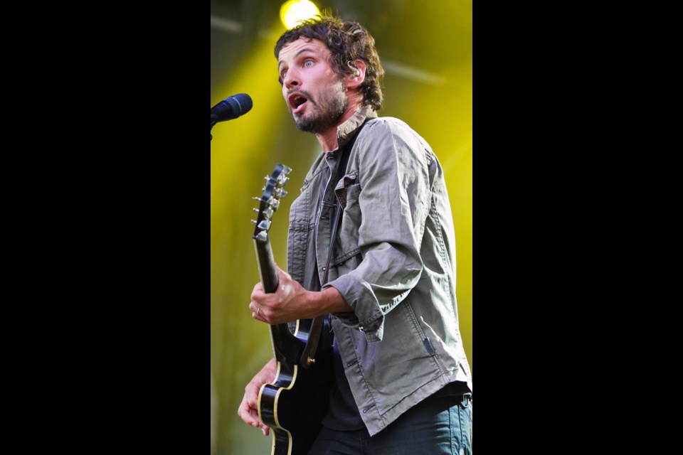 Sam Roberts has a powerful stage presence, but Mother Nature had him beat. Sam's set was completely washed out by a thunderstorm at an outdoor concert in July.