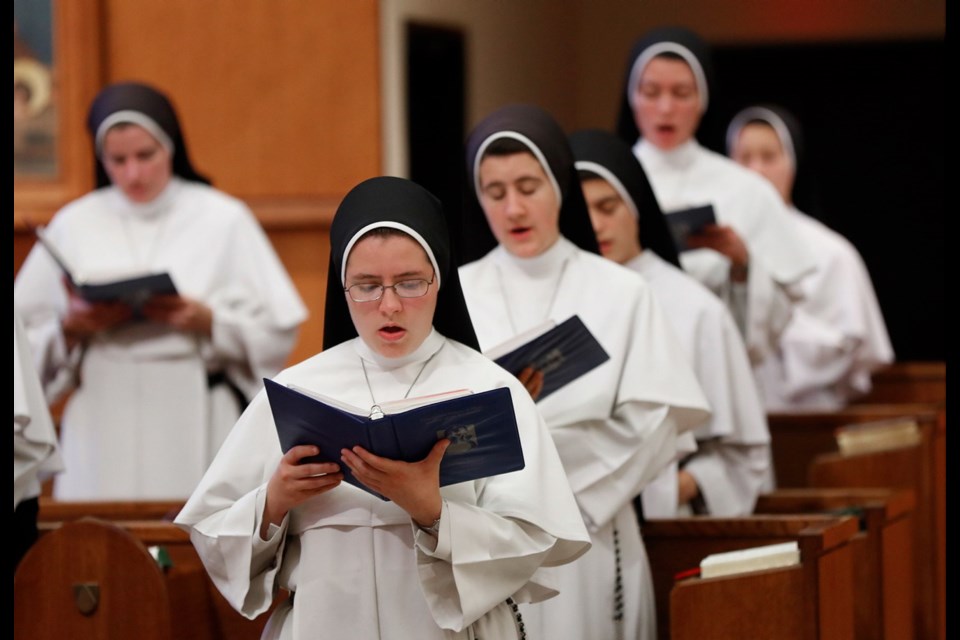 The sisters sing in the chapel where they recorded their third album, Jesu, Joy of Man's Desiring: Christmas with the Dominican Sisters of Mary, now at the top of Billboard's classical chart.