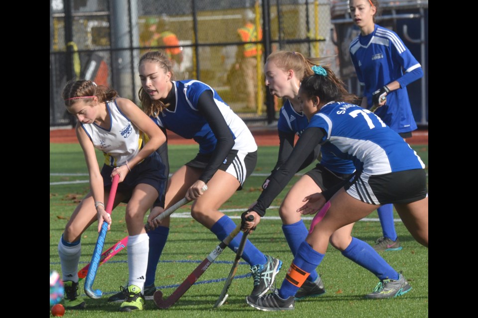 McMath Wildcats relied on terrific team defence to defeat Fraser Valley champion South Delta 3-1 on their way to a fifth place finish at the B.C. AAA Field Hockey Championships.