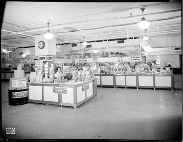 Woodward’s Food Floor. Photo: VPL Archives, Item: 24699