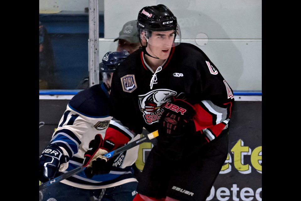 Ian Ross gives the Sockeyes' blueline further depth. He has played the past two seasons in the B.C. Hockey League with Powell River.