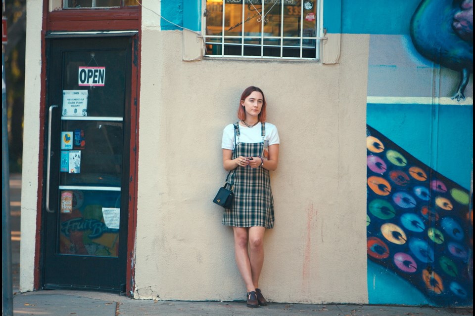 Saoirse Ronan in Lady Bird, which is expected to be in the running for a best picture Oscar. The critically acclaimed Lady Bird is the only top contender made by a woman, Greta Gerwig, who is poised to become only the fifth woman ever nominated for best director.