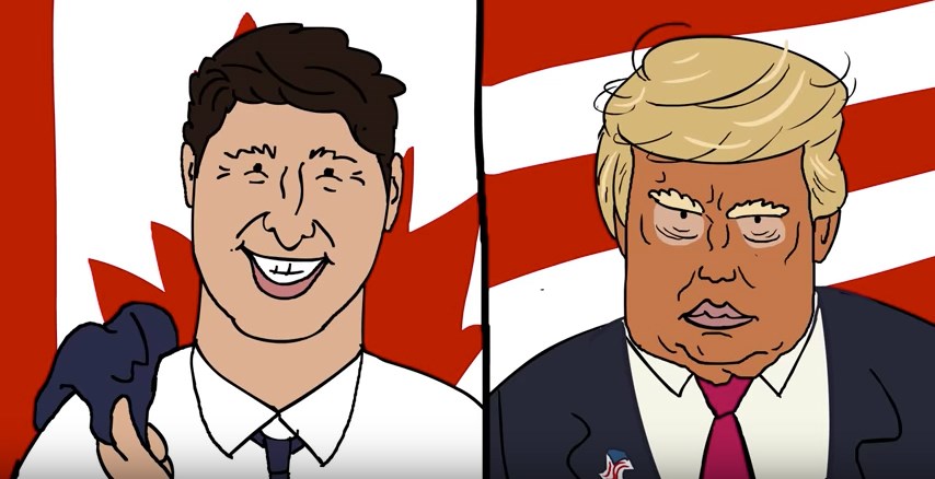 Trudeau vs. Trump in End Of Ze World …PROBABLY FOR REAL THIS TIME.