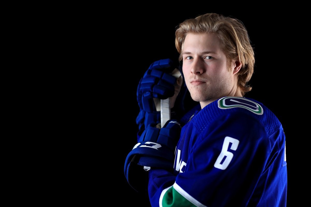Brock Boeser has the most accurate shot in the NHL as proven by science