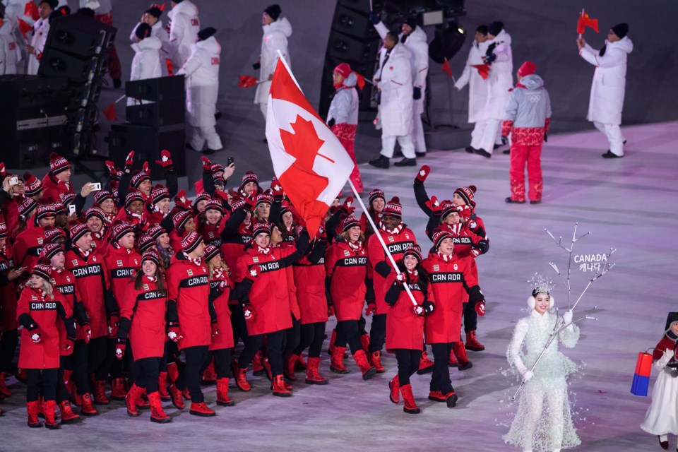 Team Canada Olympic Winter Games PyeongChang 2018.