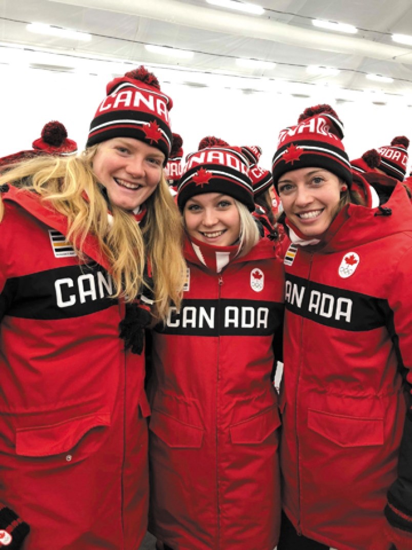 Sarah Beaudry, Meryeta O’Dine and Megan Tandy