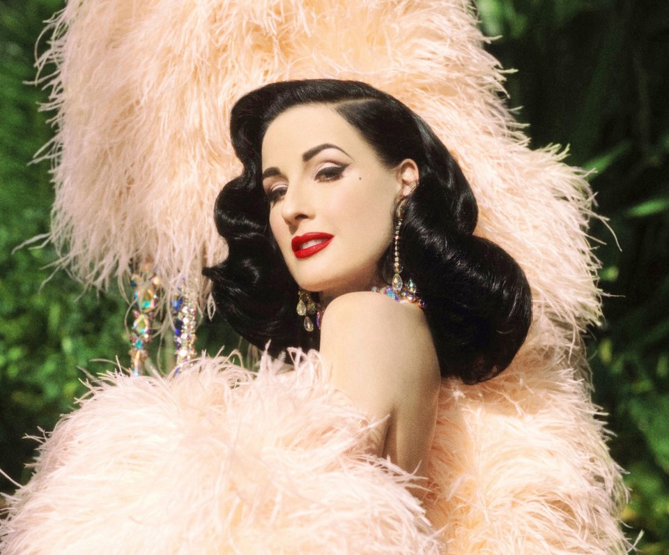 Dita Von Teese brings her burlesque extravaganza to the Queen Elizabeth Theatre June 15.