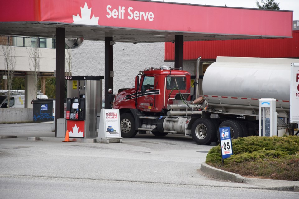 Long weekend demand drains pumps in Gibsons - Coast Reporter