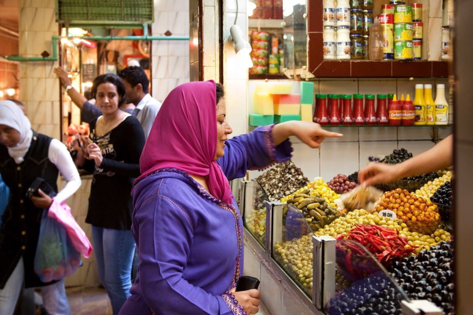 A quick boat ride takes you from the south of Spain to Tangiers and its colourful produce market.