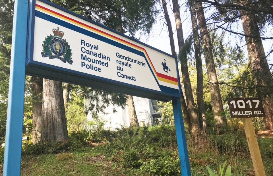 RCMP on Bowen Island