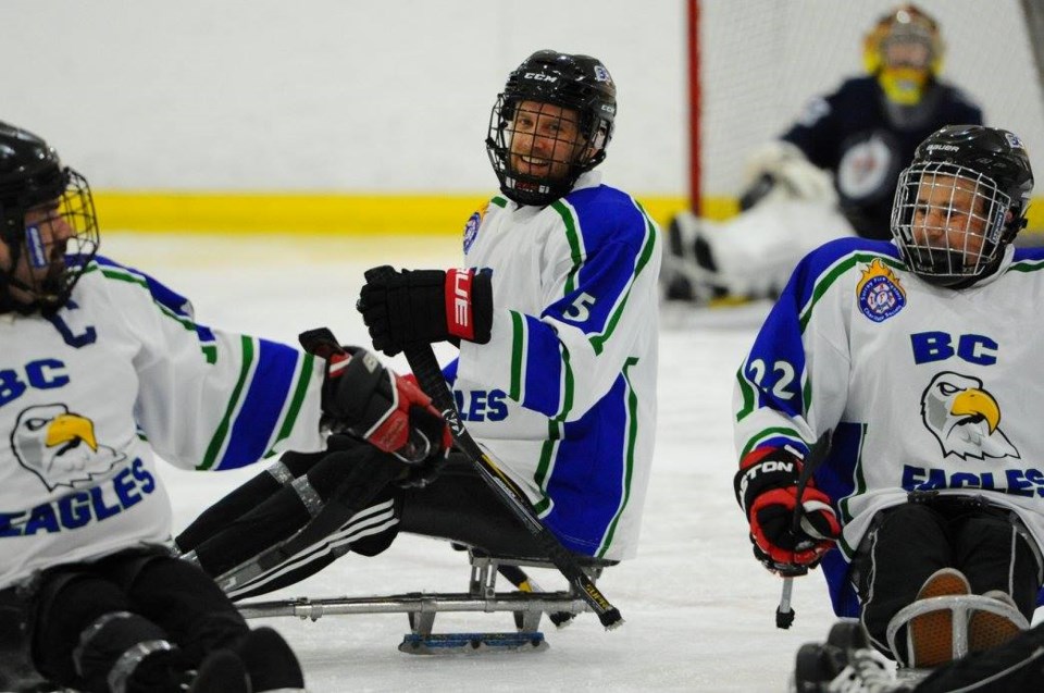 sledge hockey