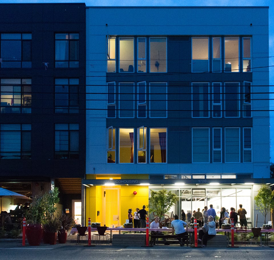 Capitol Hill Urban Cohousing opened in 2016 in Seattle. Photo Danny Ngan Photography