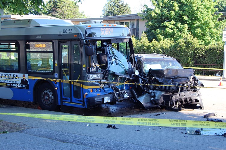 81 Yr Old Man Dies After Head On Collision With Bus In Burnaby