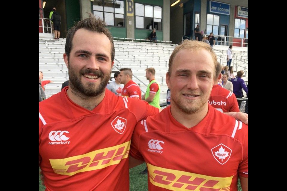 Luke Campbell, left, and Noah Barker are hoping to make an impact for saʴý.