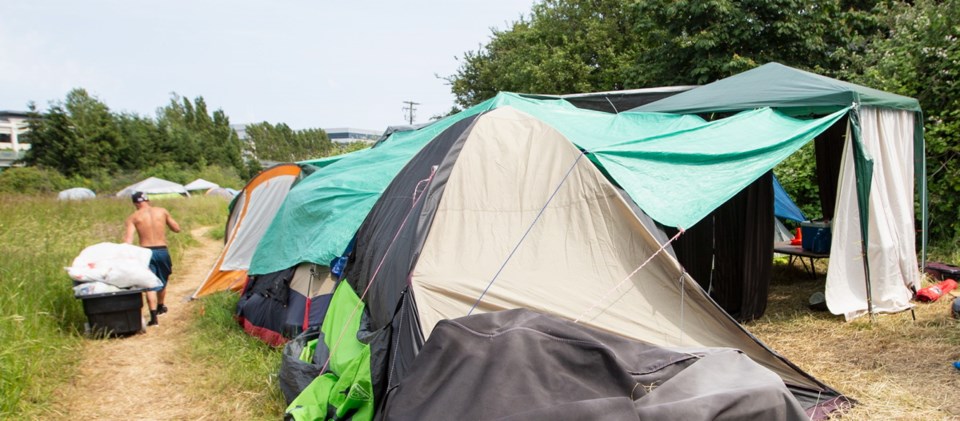 Saanich tent city