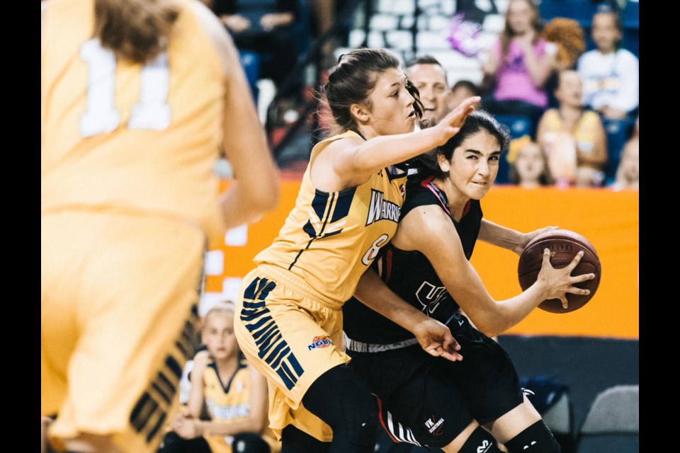 Richmond's Marina Radocaj earned tournament MVP honours as her B.C. team nearly came away with to honours from last weekend's Junior NBA National Regional Finals in St. Catherine's, ON. She was aged up to play with U14 VK team.