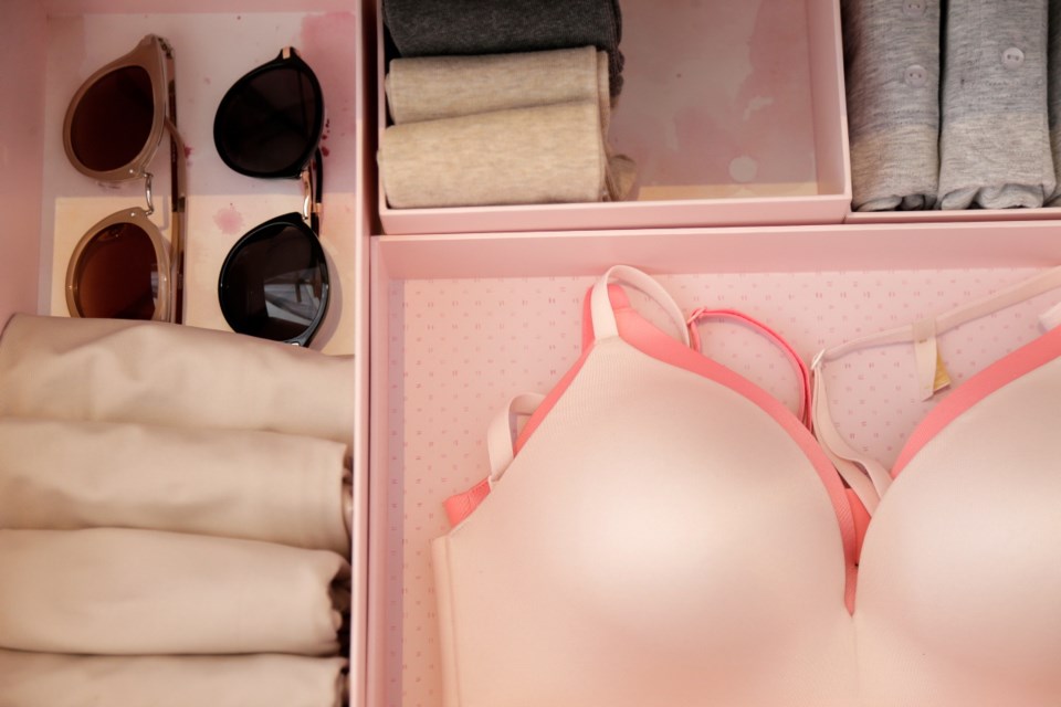 REVEALED: the Marie Kondo approved way to store your bra and pants!
