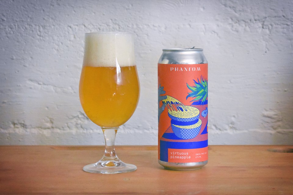 Phantom Beer. Co.’s limited edition collaboration with vegetarian pizza joint Virtuous Pie is sunshi