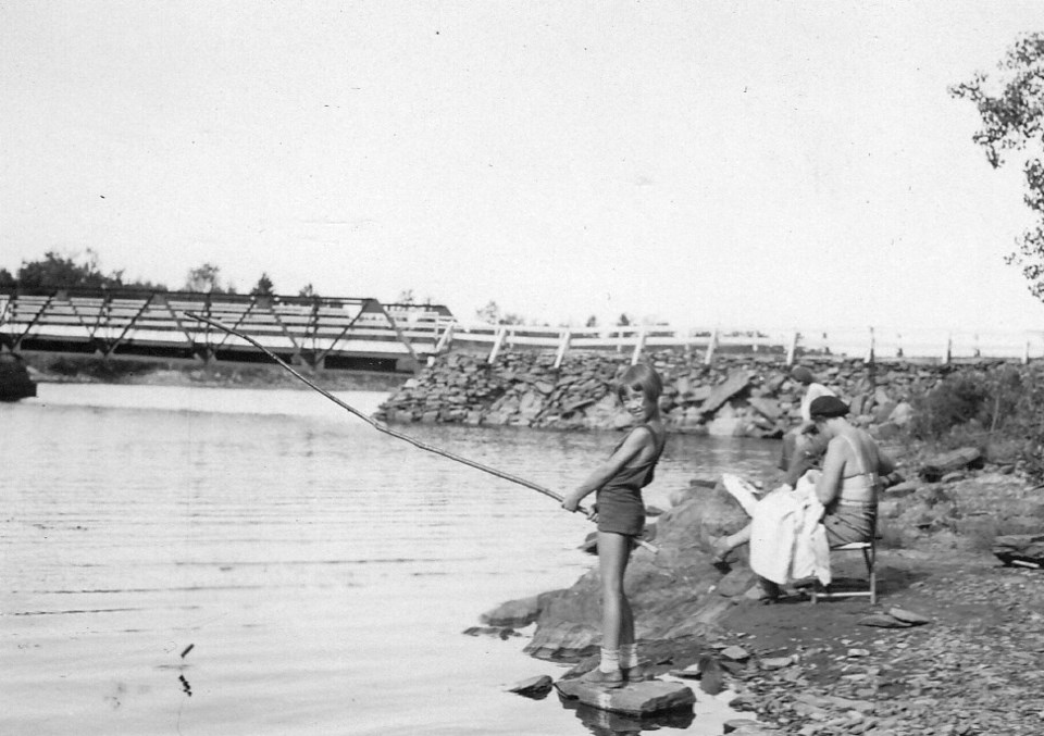 Jean Gosse Toronto Island circa 1933