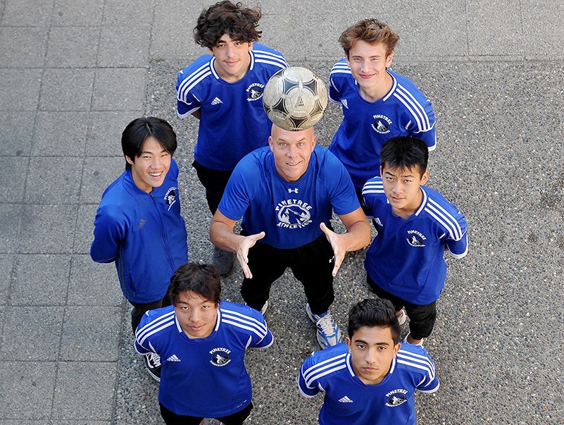 Pinetree soccer team