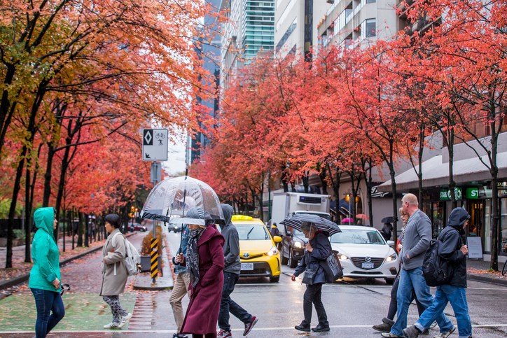 Vancouver rain