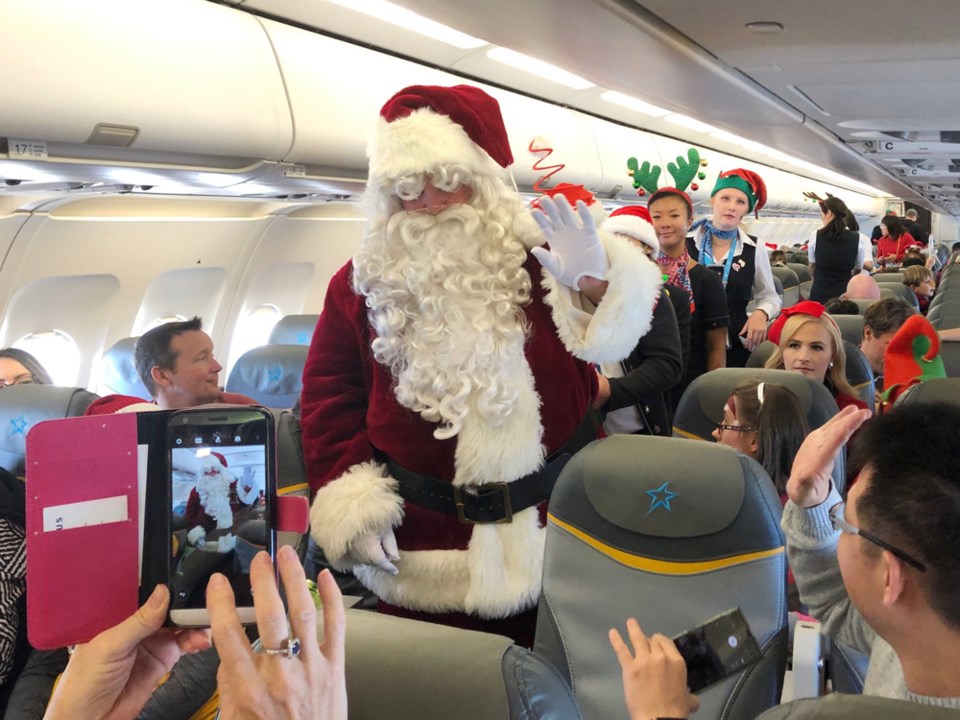 santa flight