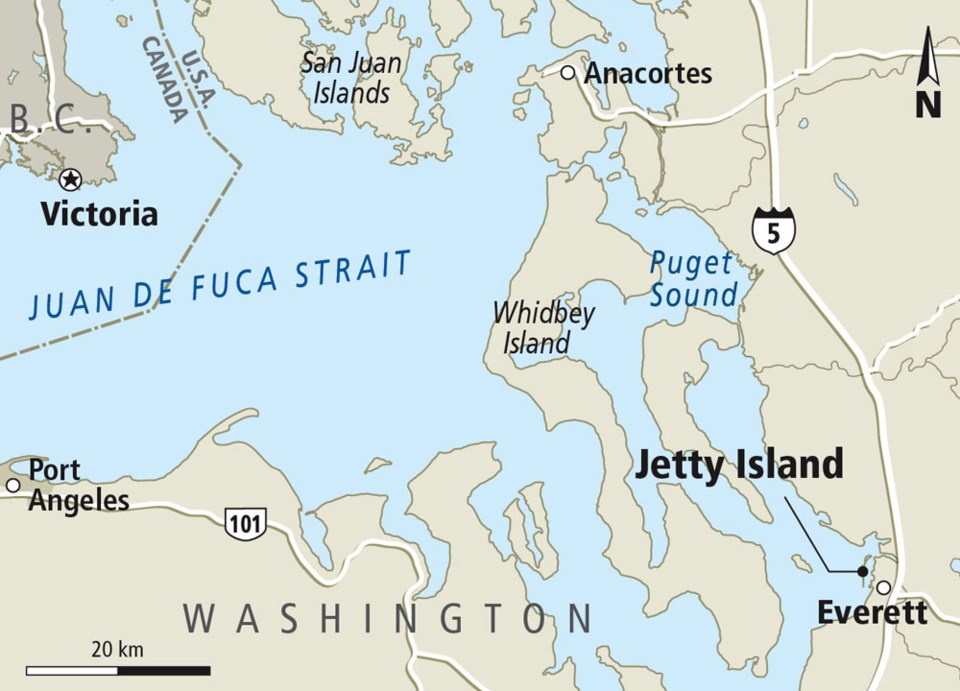 Map - Jetty Island