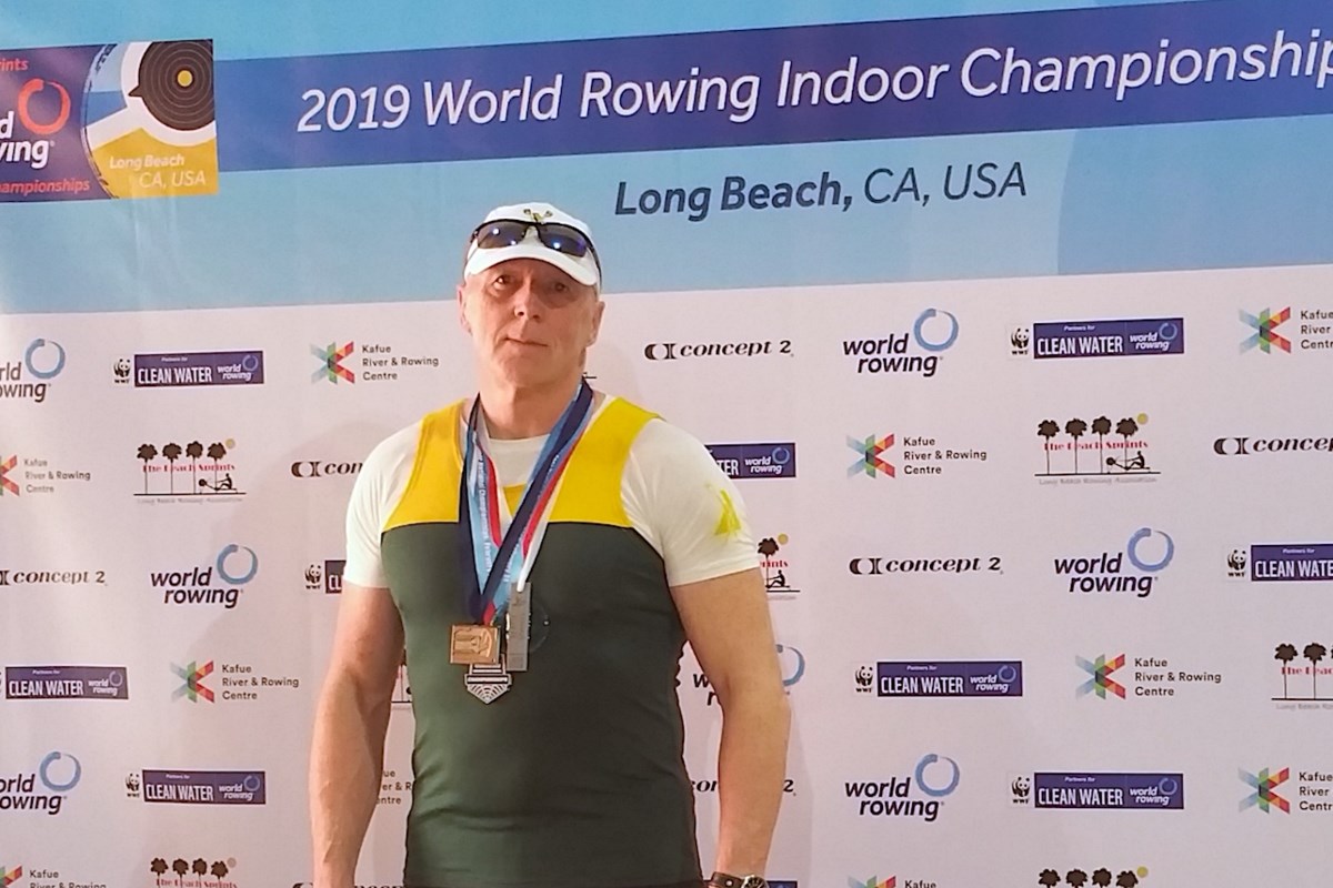 Delta rower reaches podium at World Indoor Championships - Delta Optimist