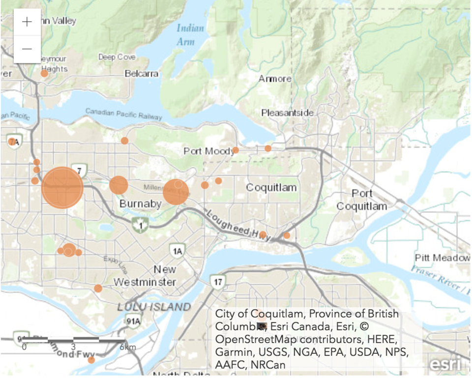 Biggest average real estate deals in BC