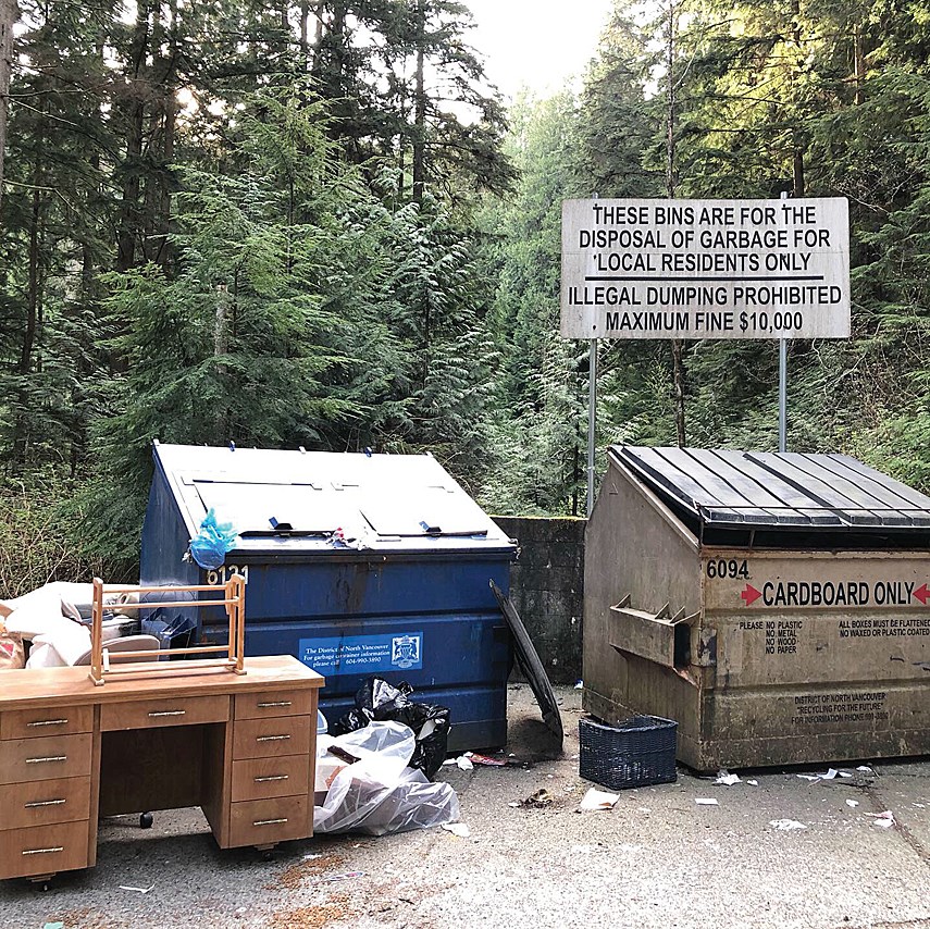 illegal dumping