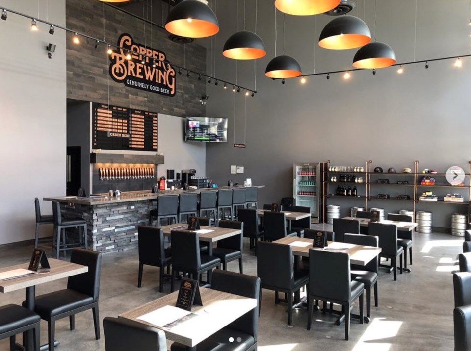 Copper Brewing opened this week in Kelowna. Photo @copperbrewing/Instagram