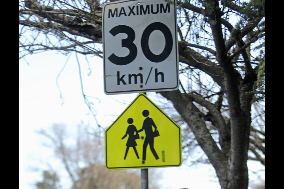 Watch your speed in school zones as kids head back to school today.