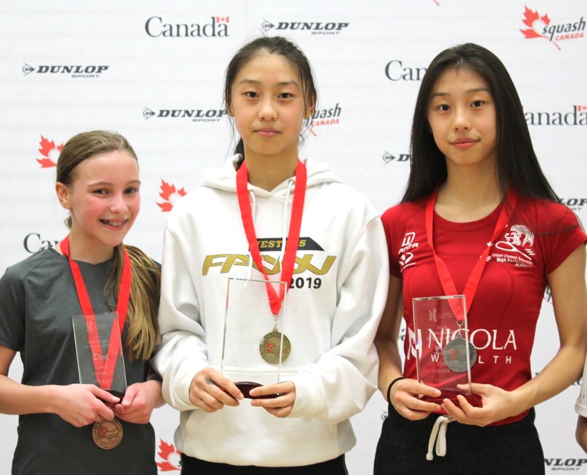 Richmond squash players crowned champions at Canadian Junior Open