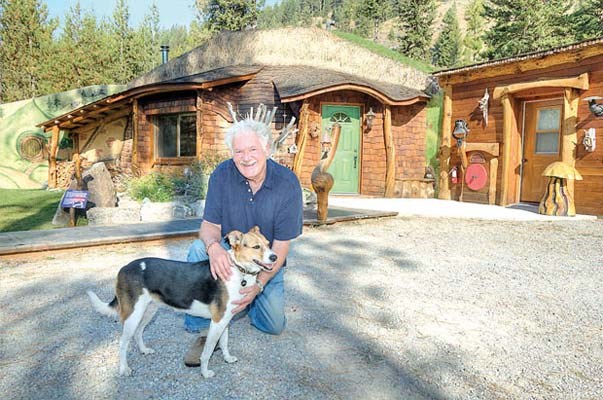 The Hobbit House in Montana is a must for all Lord of the Rings fans.