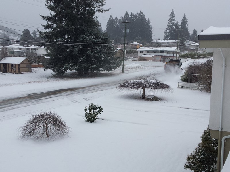 Columbia Street in Powell River