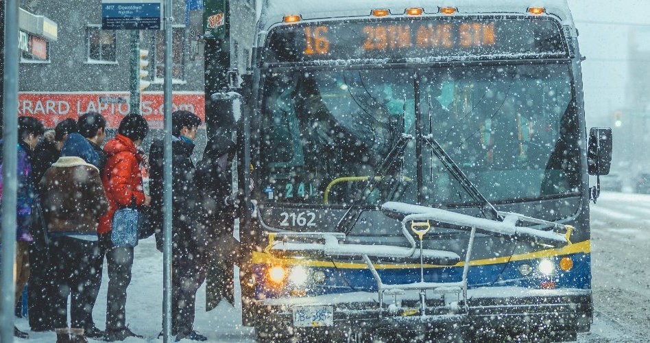 transit snow bus