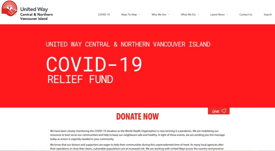 The United Way Central and Northern Vancouver Island