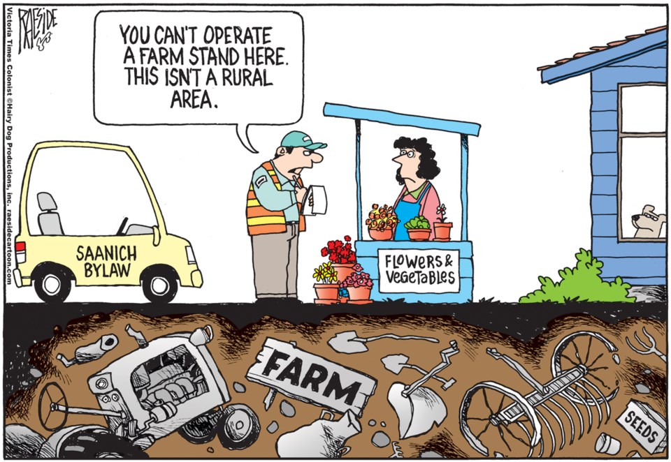 Adrian Raeside cartoon, April 30, 2020 flower cart