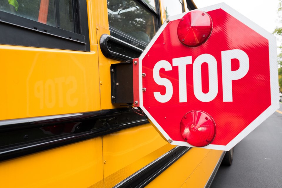 Driver ticketed after near miss with child exiting school bus - Coast ...