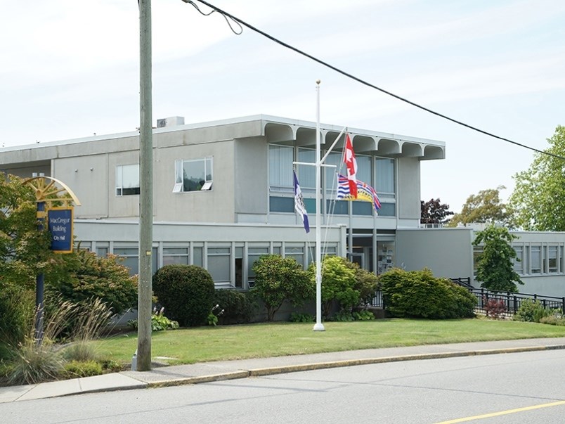 Powell River city hall.