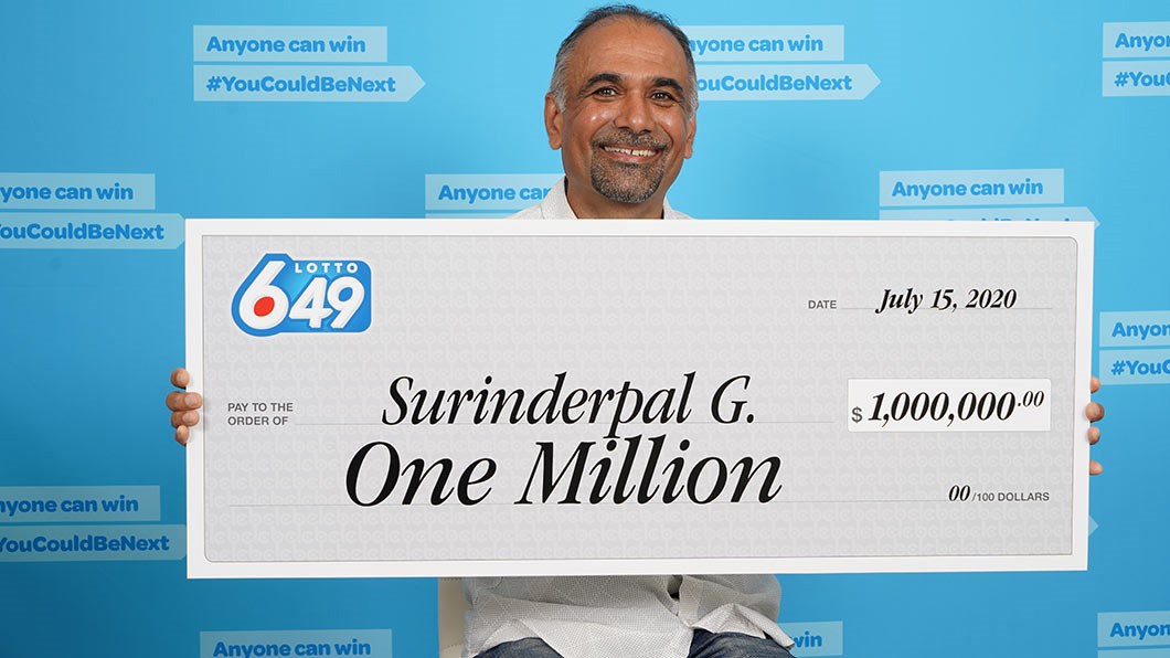 Lotto 649 5 sale million dollar winner